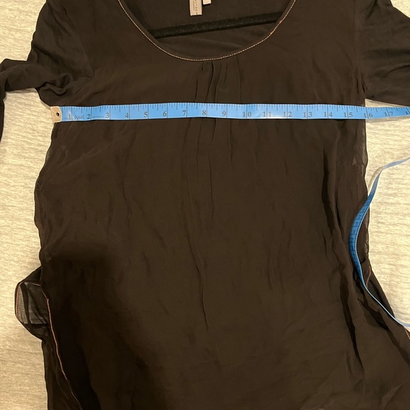 Anthropologie bl^nk long sleeve layered top - Picture 7 of 8